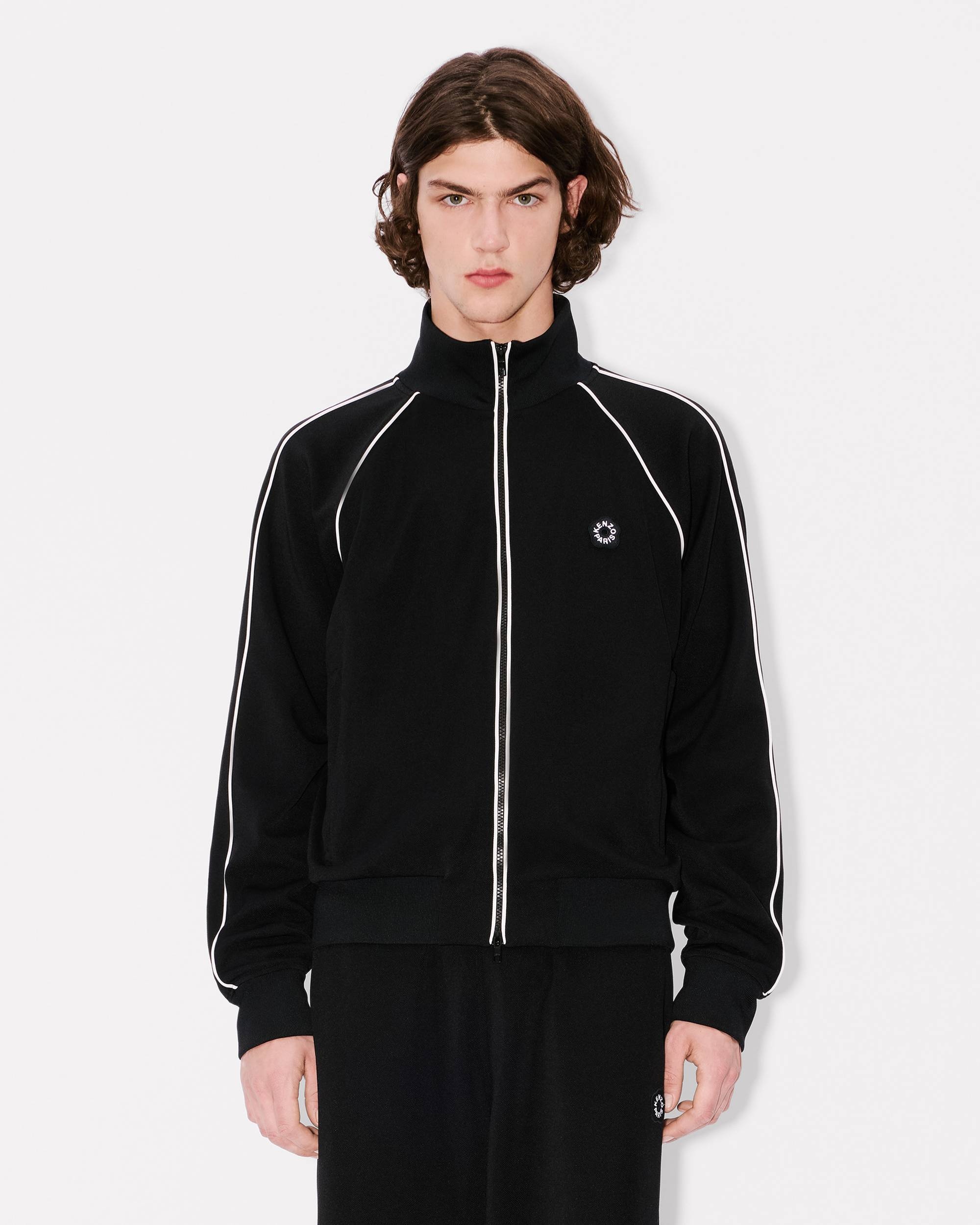 'Boke Flower 2.0' embroidered tracktop - 3