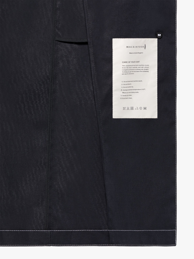 ALOE NAVY RAINTEC COTTON HOODED COAT 6