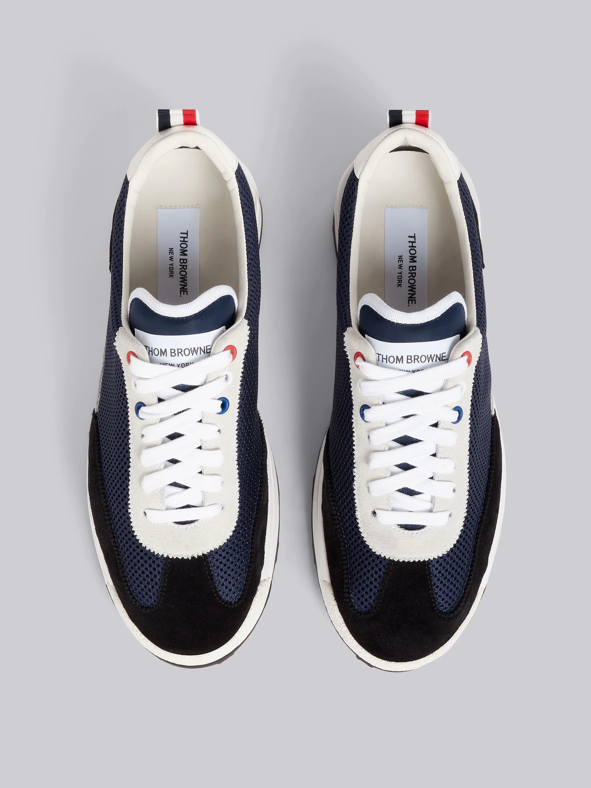 Navy Nylon Tech Runner - 4