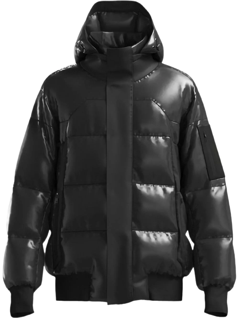 J_Ronnie "Black" puffer jacket - 1