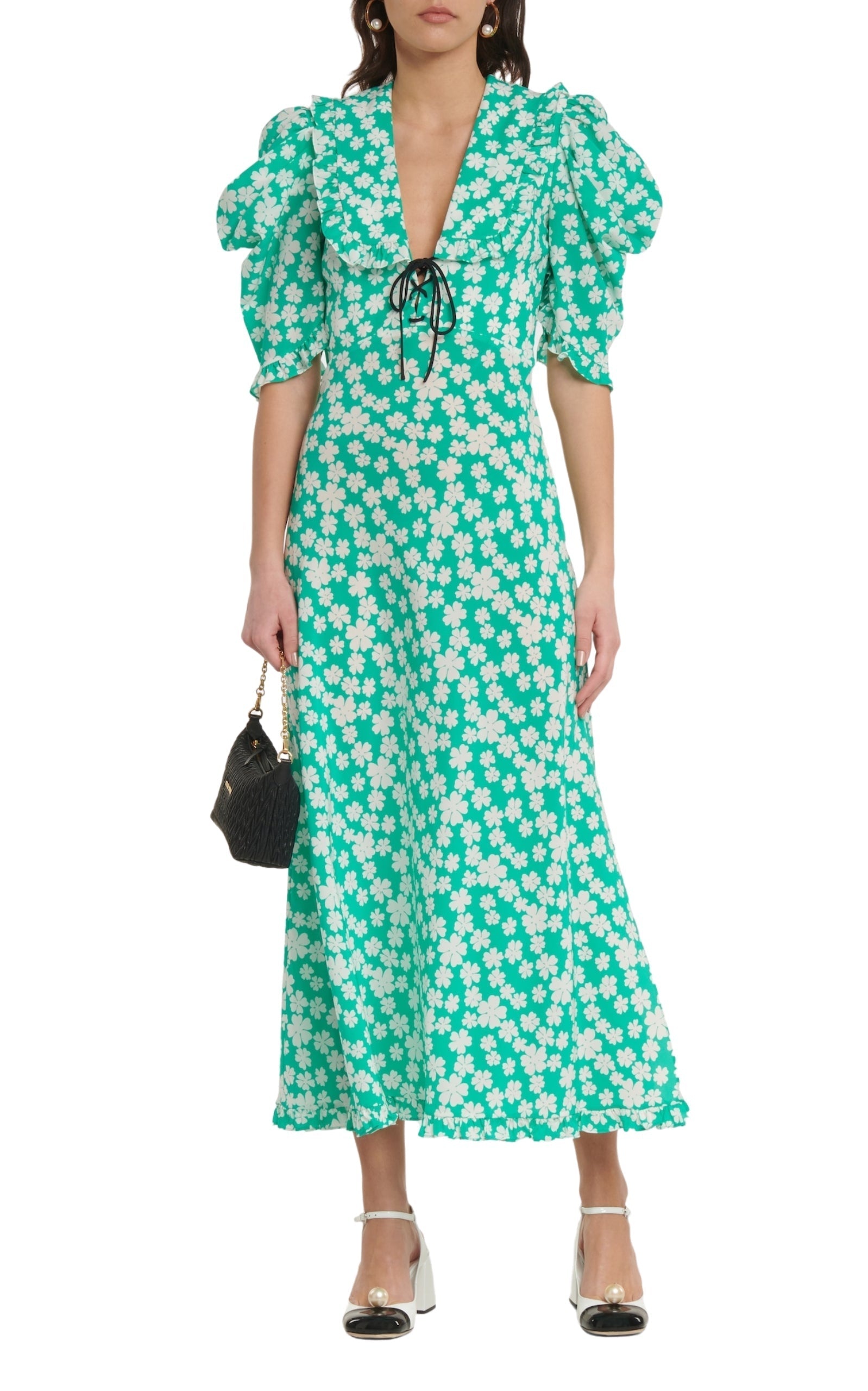 Floral Midi Dress - 2