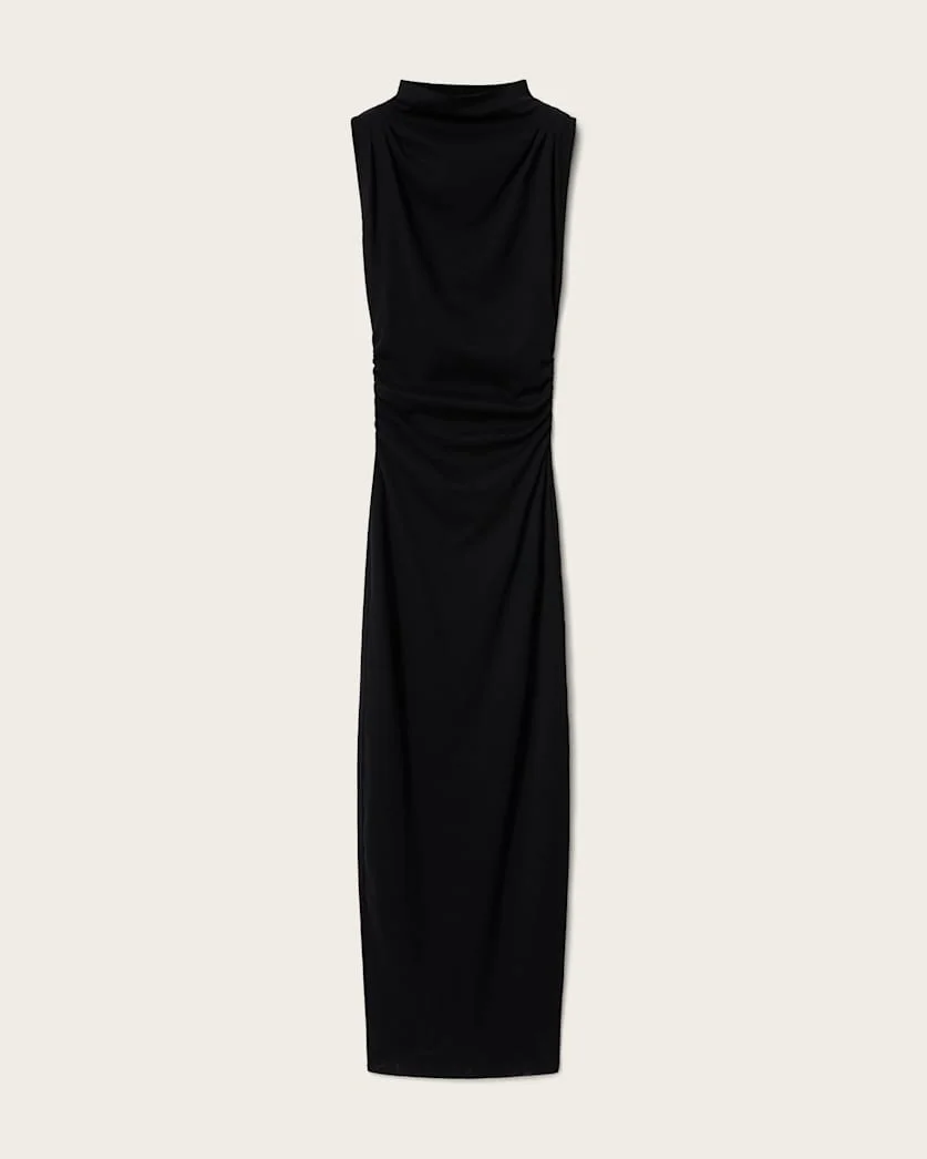 KATARINA COWL NECK MAXI DRESS - 1