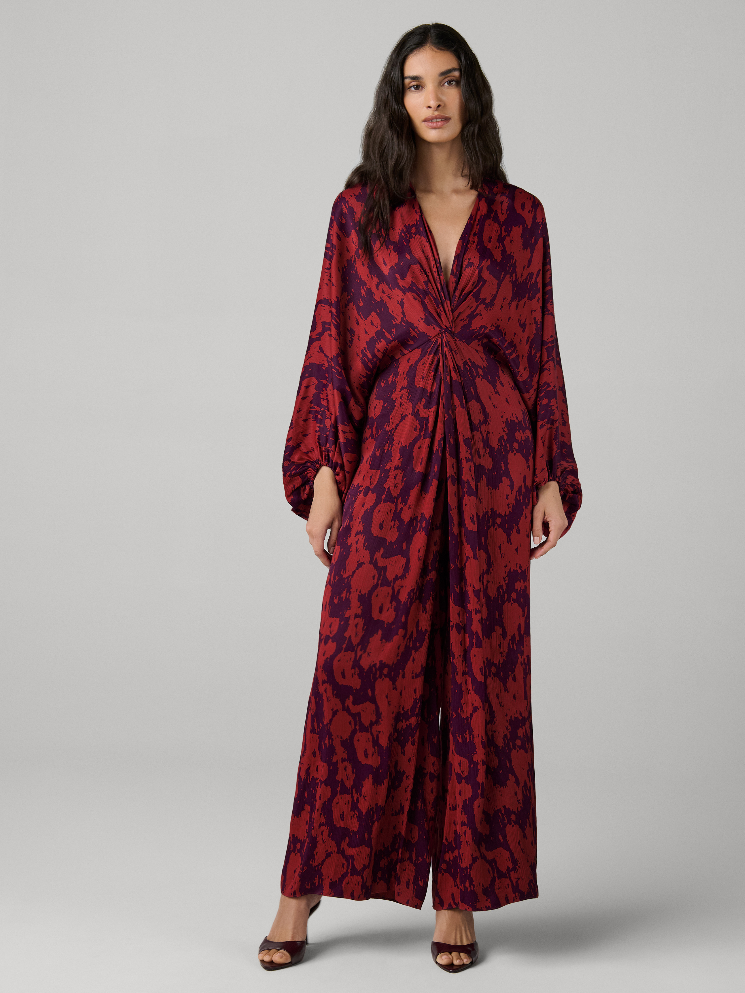 Kason Satin Jumpsuit - 2