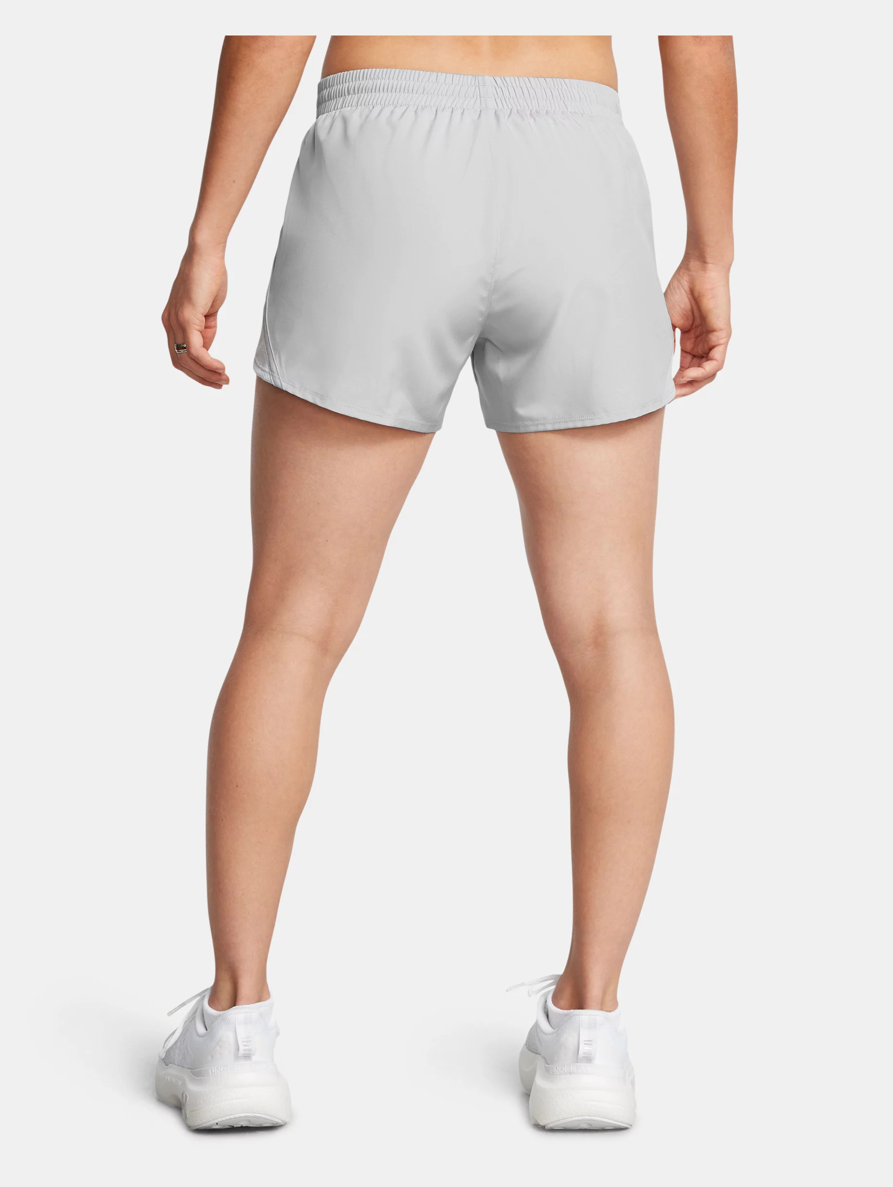 Women's UA Fly-By Heather 3" Shorts - 4