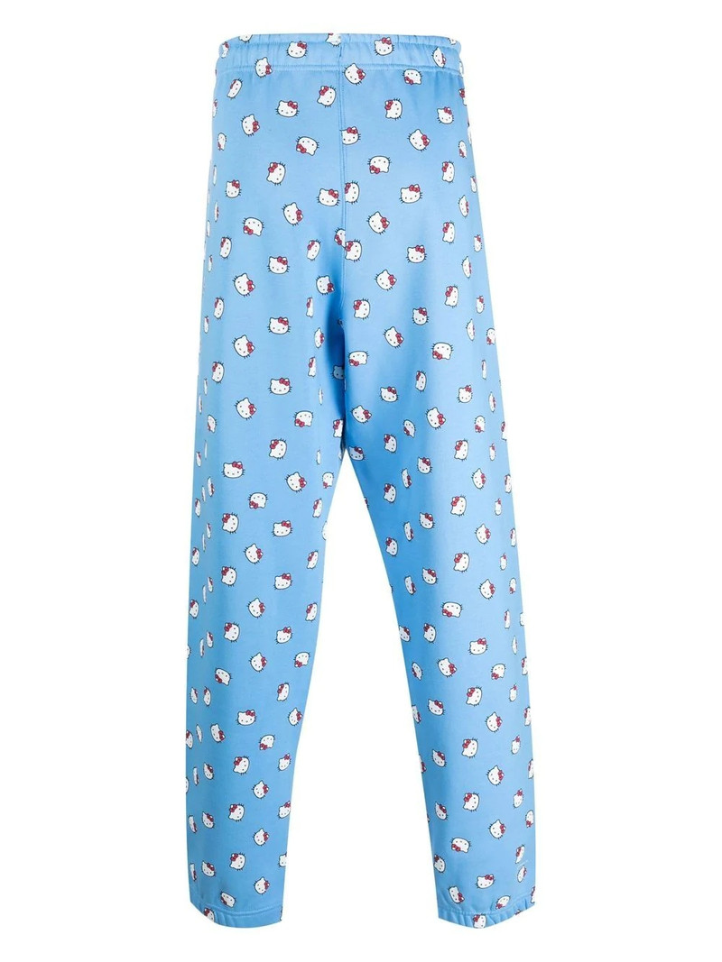 Nike cotton-blend track pants outlook