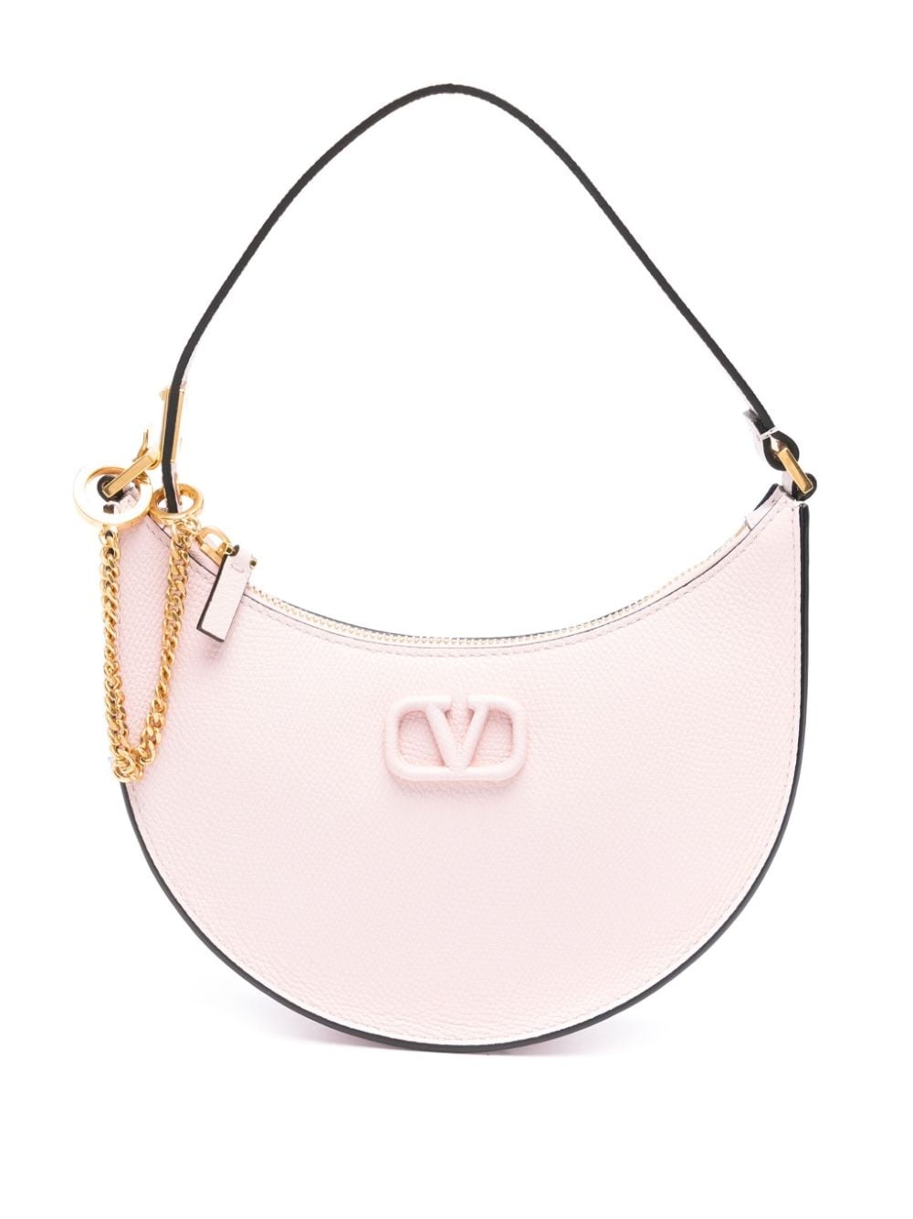 mini VLogo leather shoulder bag - 1