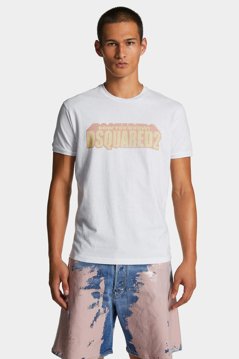 DYED VERY VERY DAN FIT SLOGAN T-SHIRT 3