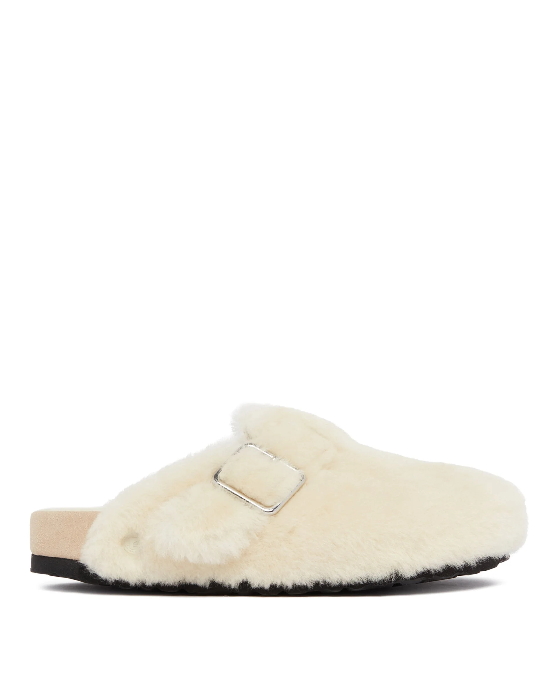 White 1774 Boston Shearling Slippers - 1