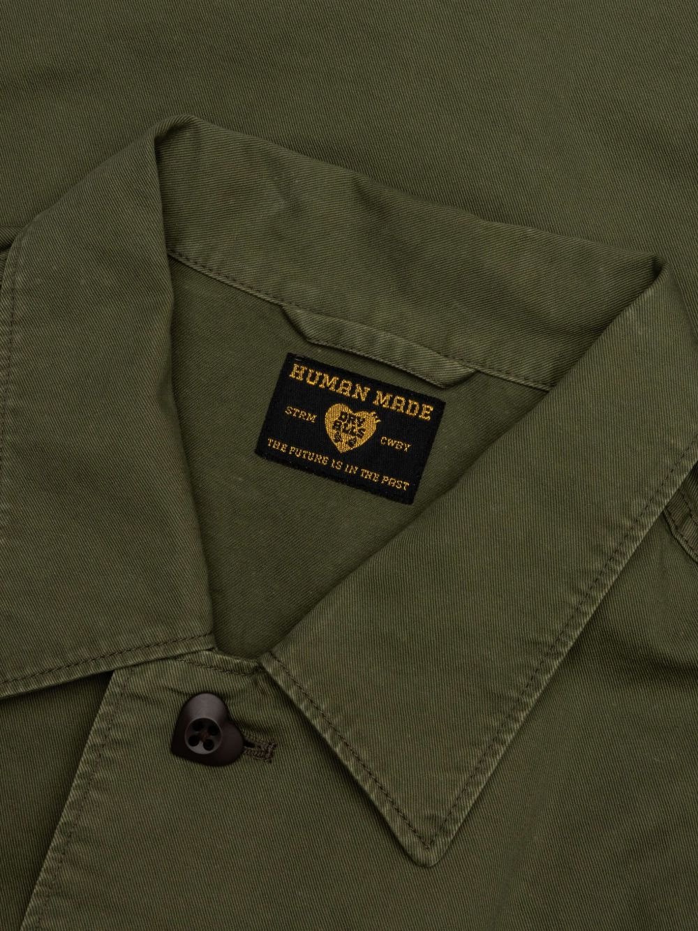 patch-pocket shirt jacket - 3