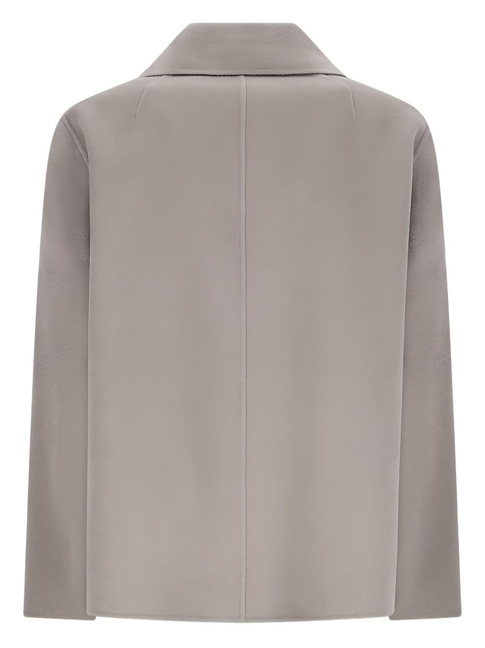 virgin-wool single-breasted coat - 2