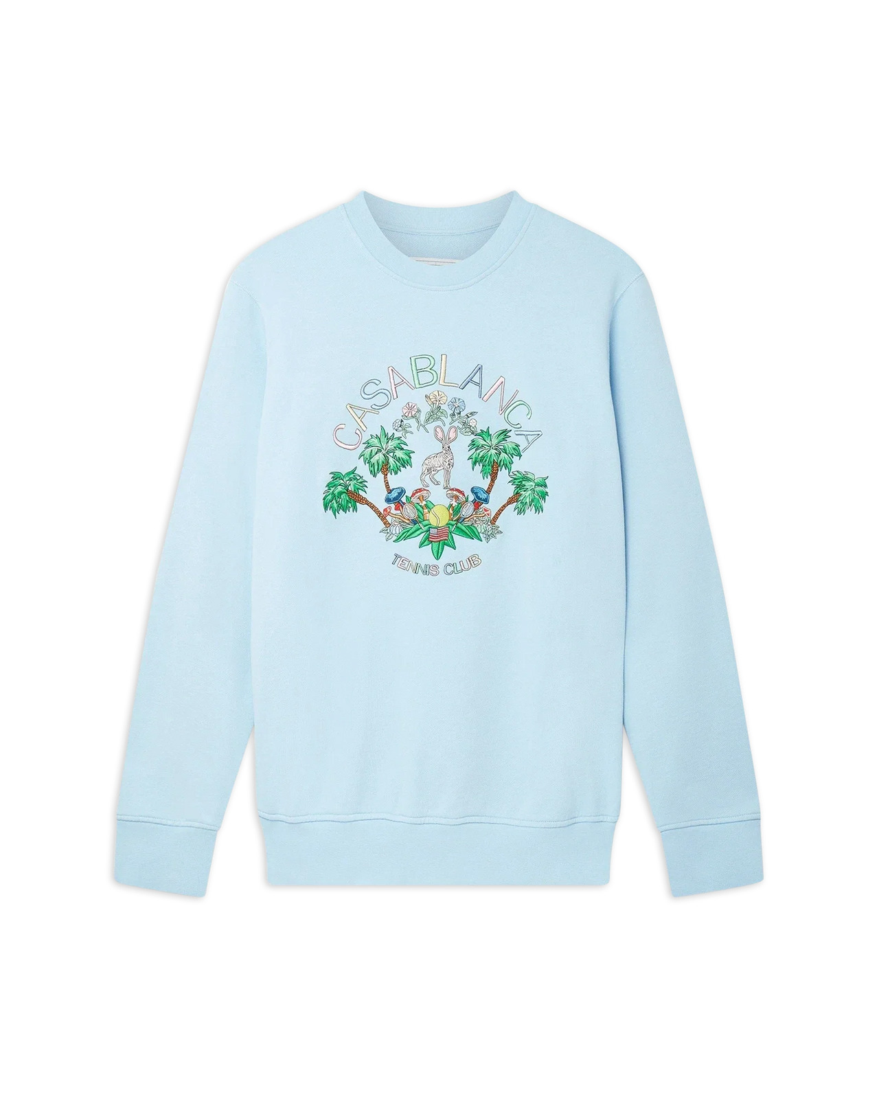 Blue Palm Springs Tennis Club Sweatshirt - 1