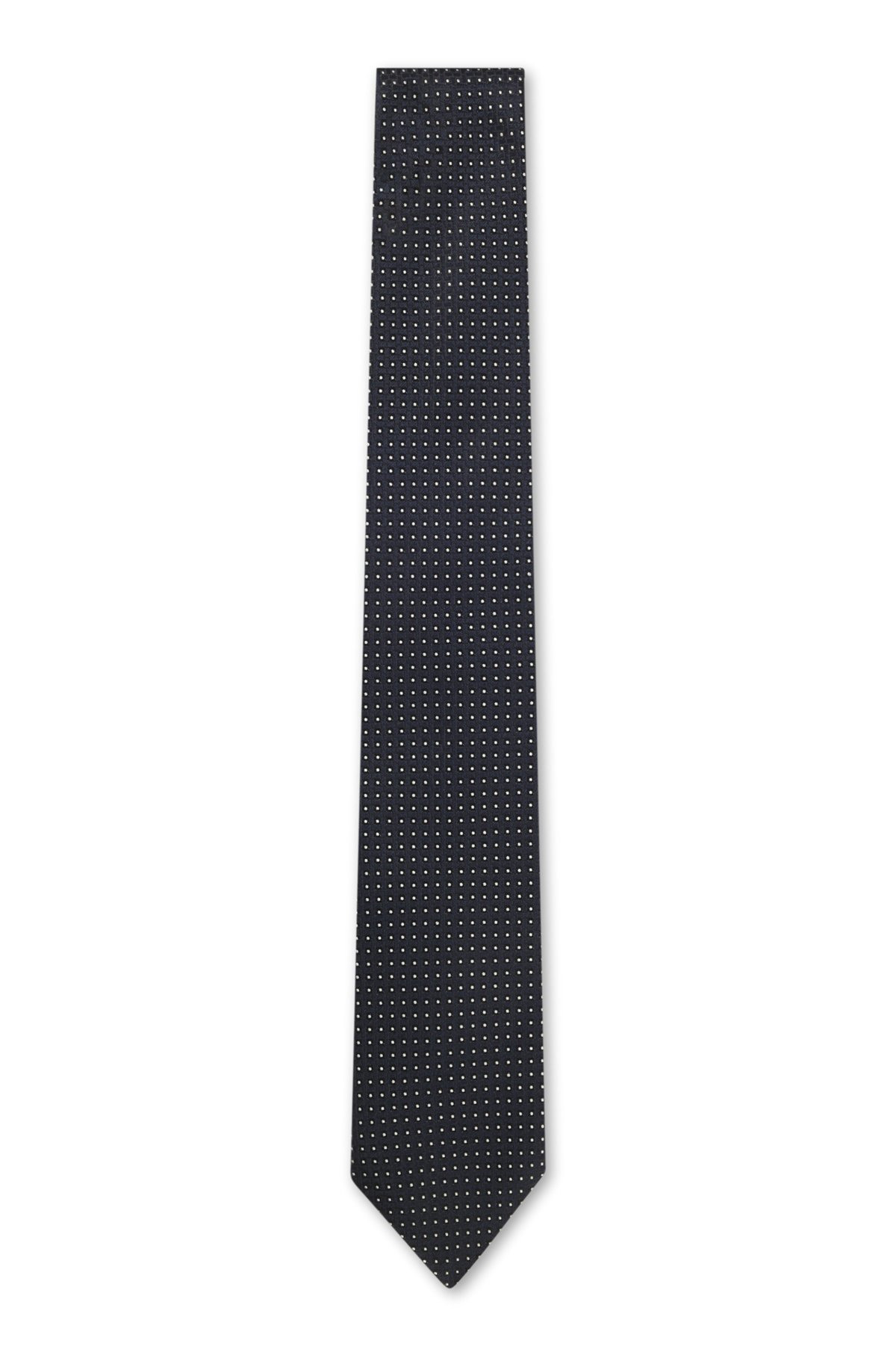 ITALIAN-MADE TIE IN SILK JACQUARD - 1