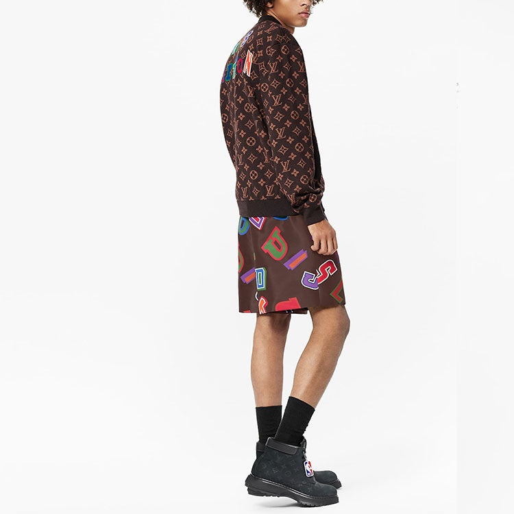 LOUIS VUITTON x NBA FW21 Men's Jacket Brown 1A8WYN - 3