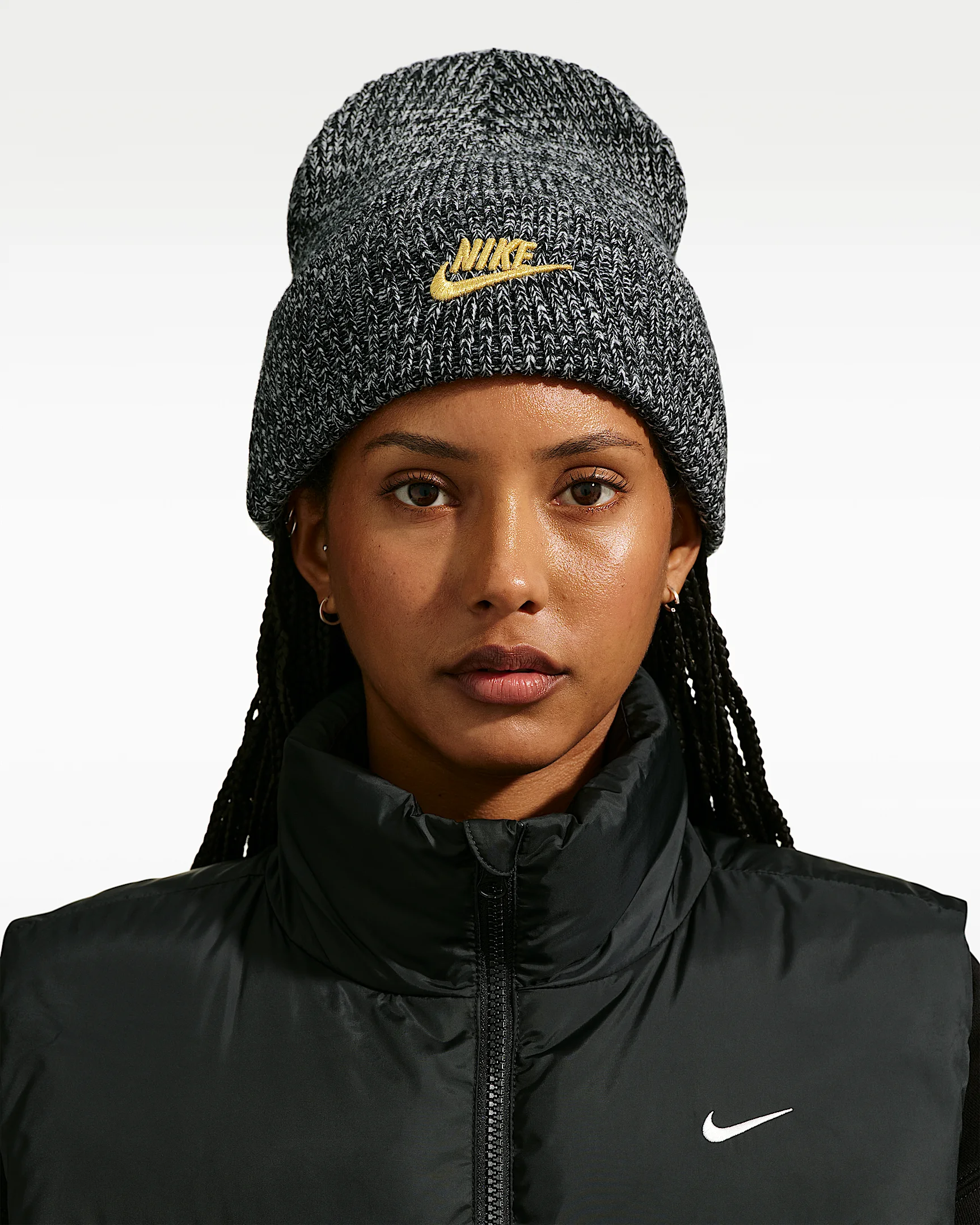 Nike Peak Tall-Cuff Holiday Beanie - 1