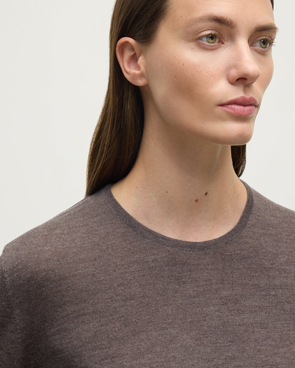 Superfine Cashmere Brown Jumper - 5