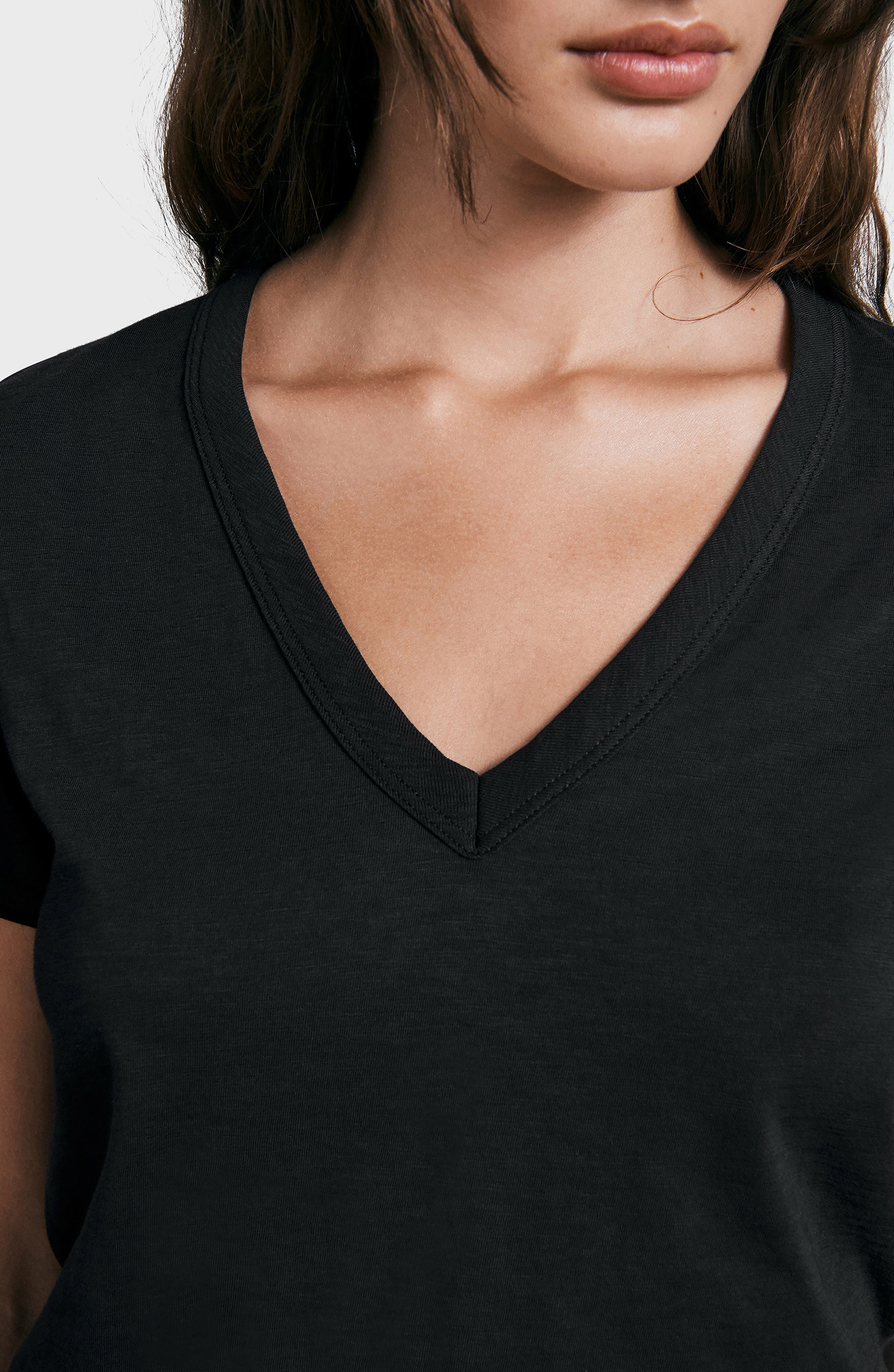 The Vee Slub Cotton T-Shirt - 4