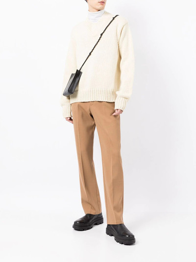 Jil Sander chunky wool knit jumper outlook