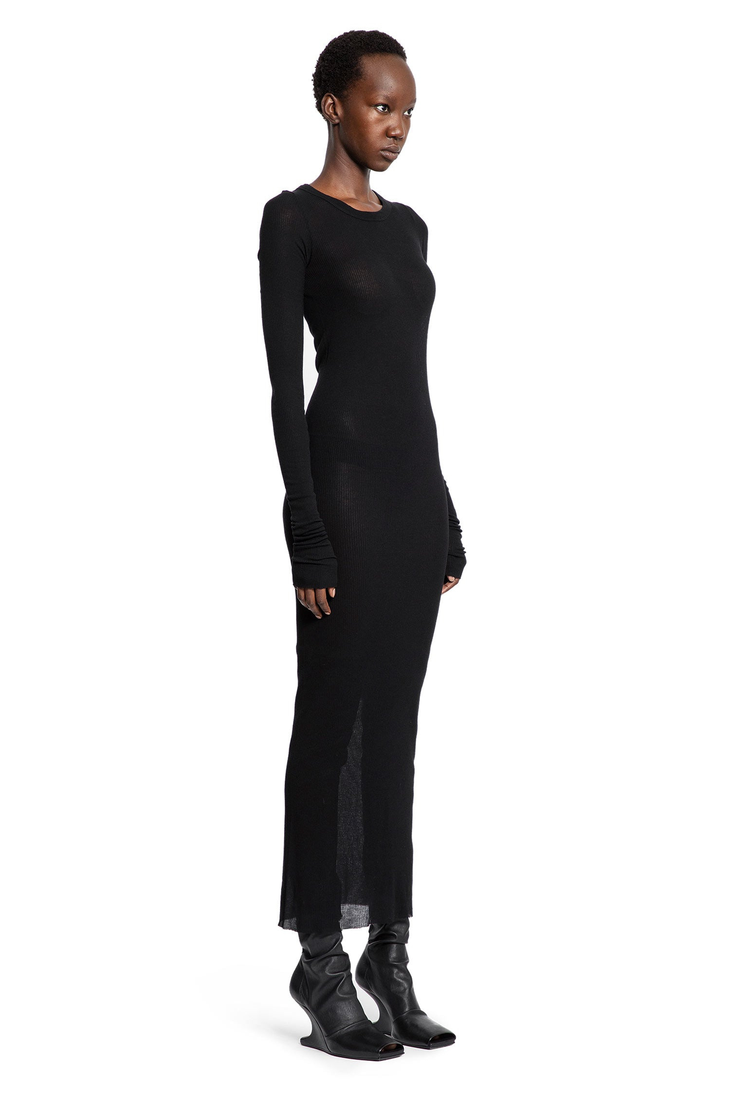 Concordians Rib Long Sleeve Dress - 3