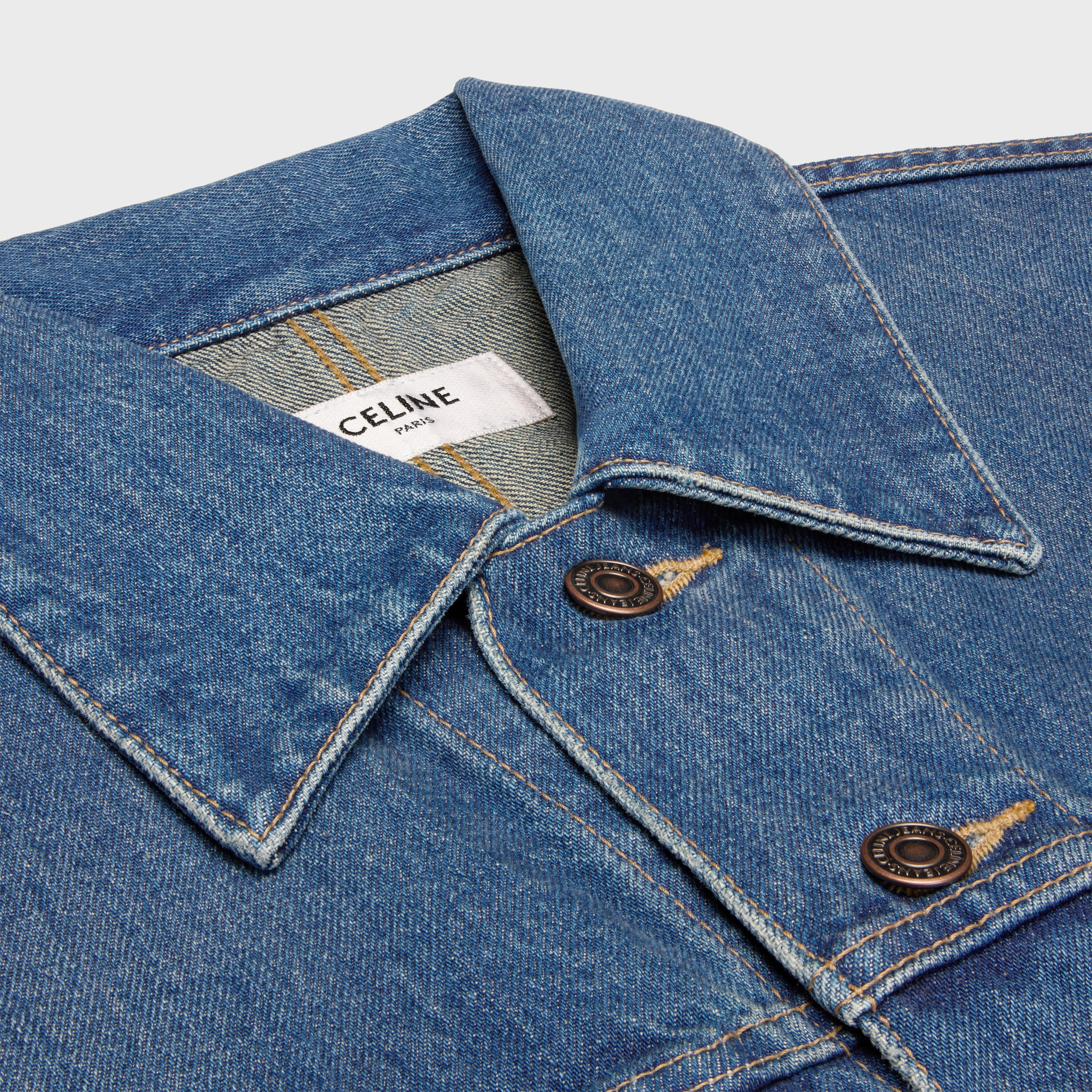 jacket IN rigid denim - 3