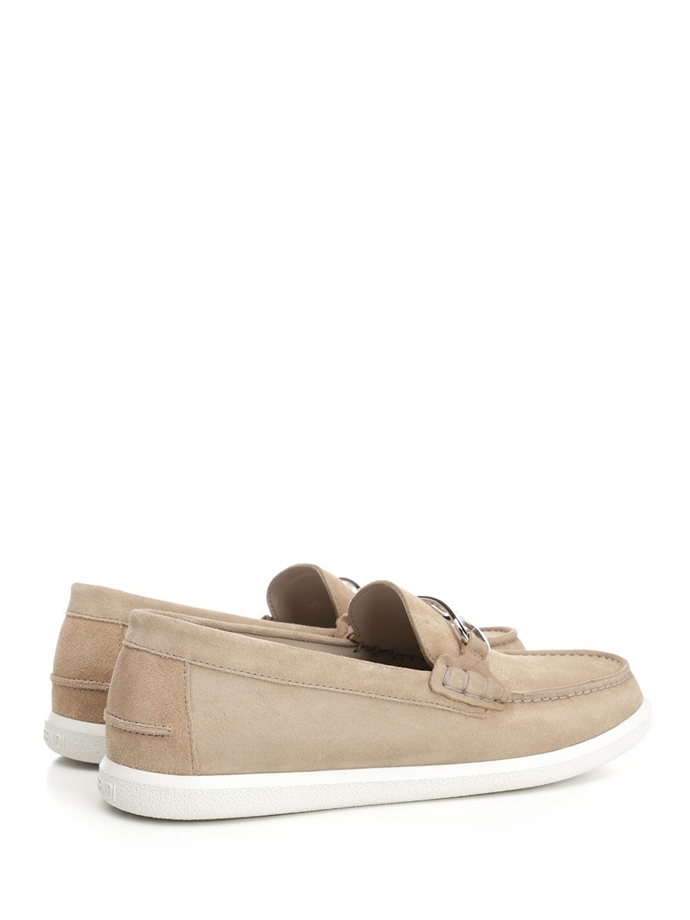 O Lace-Up Shoes Beige - 3