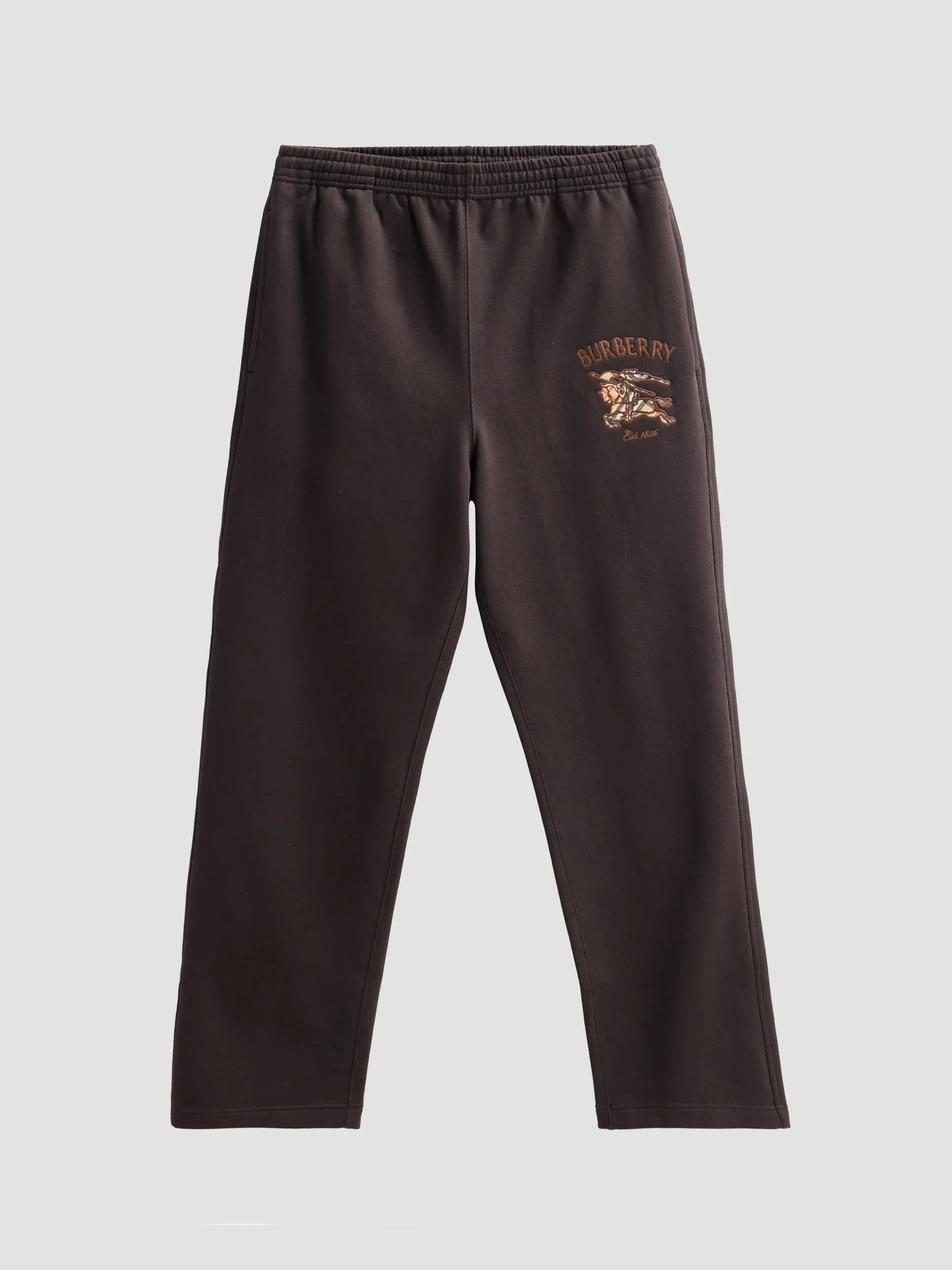 Men's Jonny EKD-Check Sweatpants - Chocolate Brown - 1