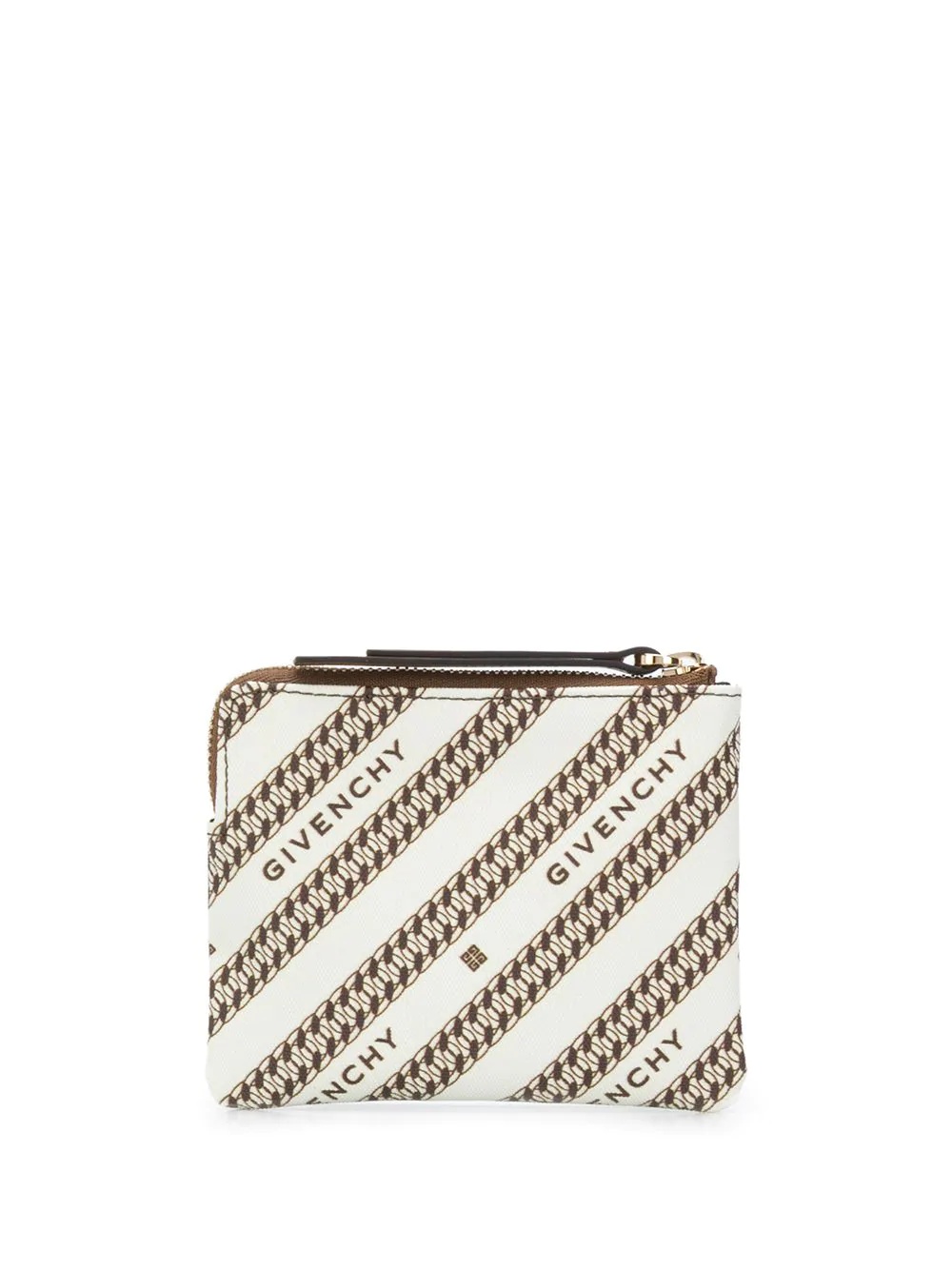 logo diagonal stripe purse - 1