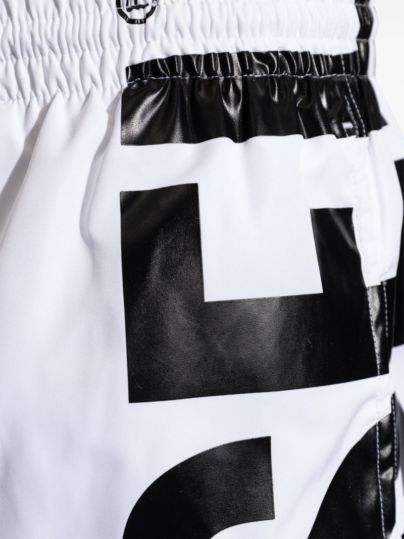 Diesel logo-print swim shorts outlook