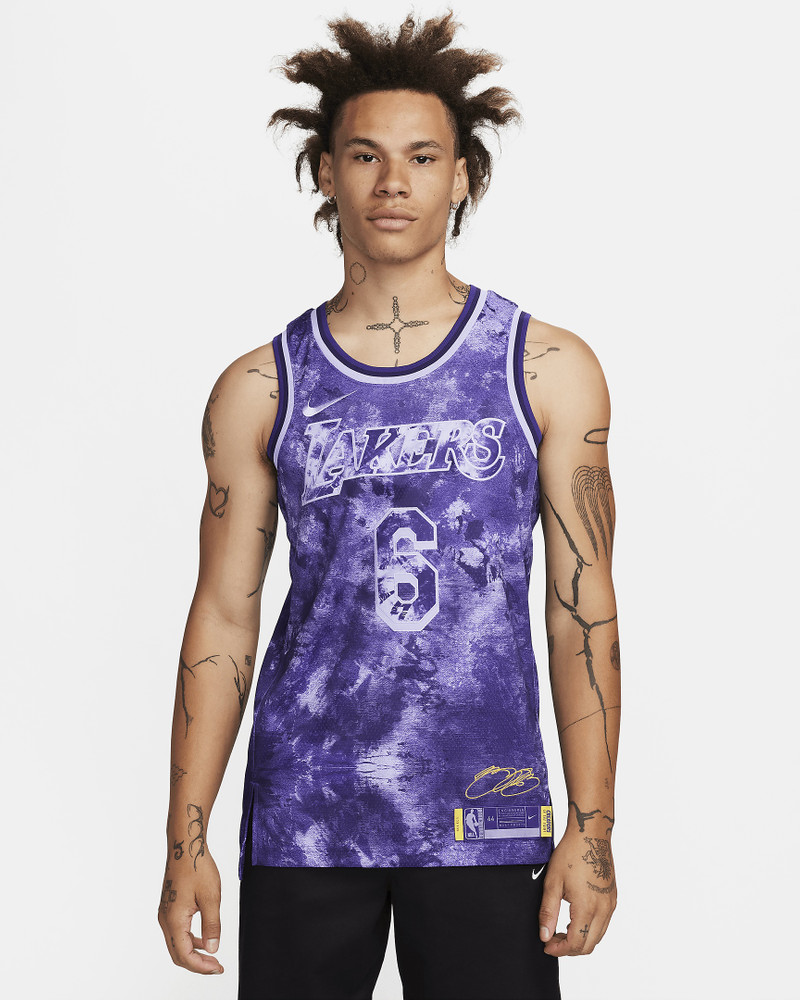 LeBron James Los Angeles Lakers 2022/23 Select Series Nike Men's Dri-FIT NBA Swingman Jersey - 1