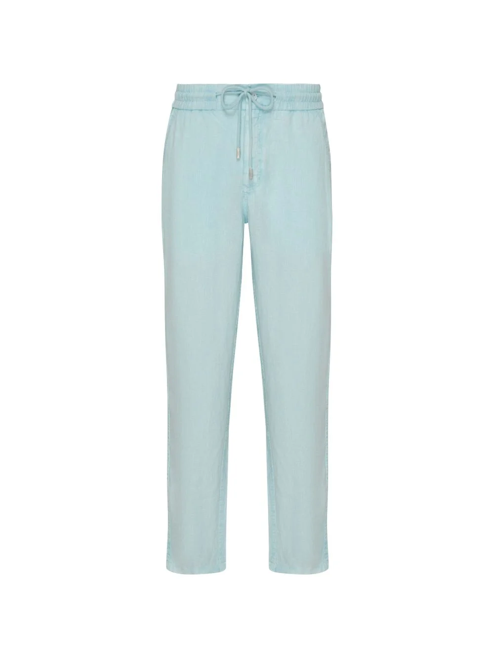 linen drawstring trousers - 1