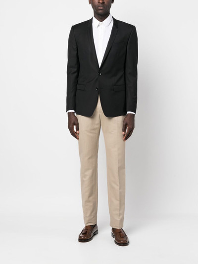 Brioni slim-cut cotton chinos outlook