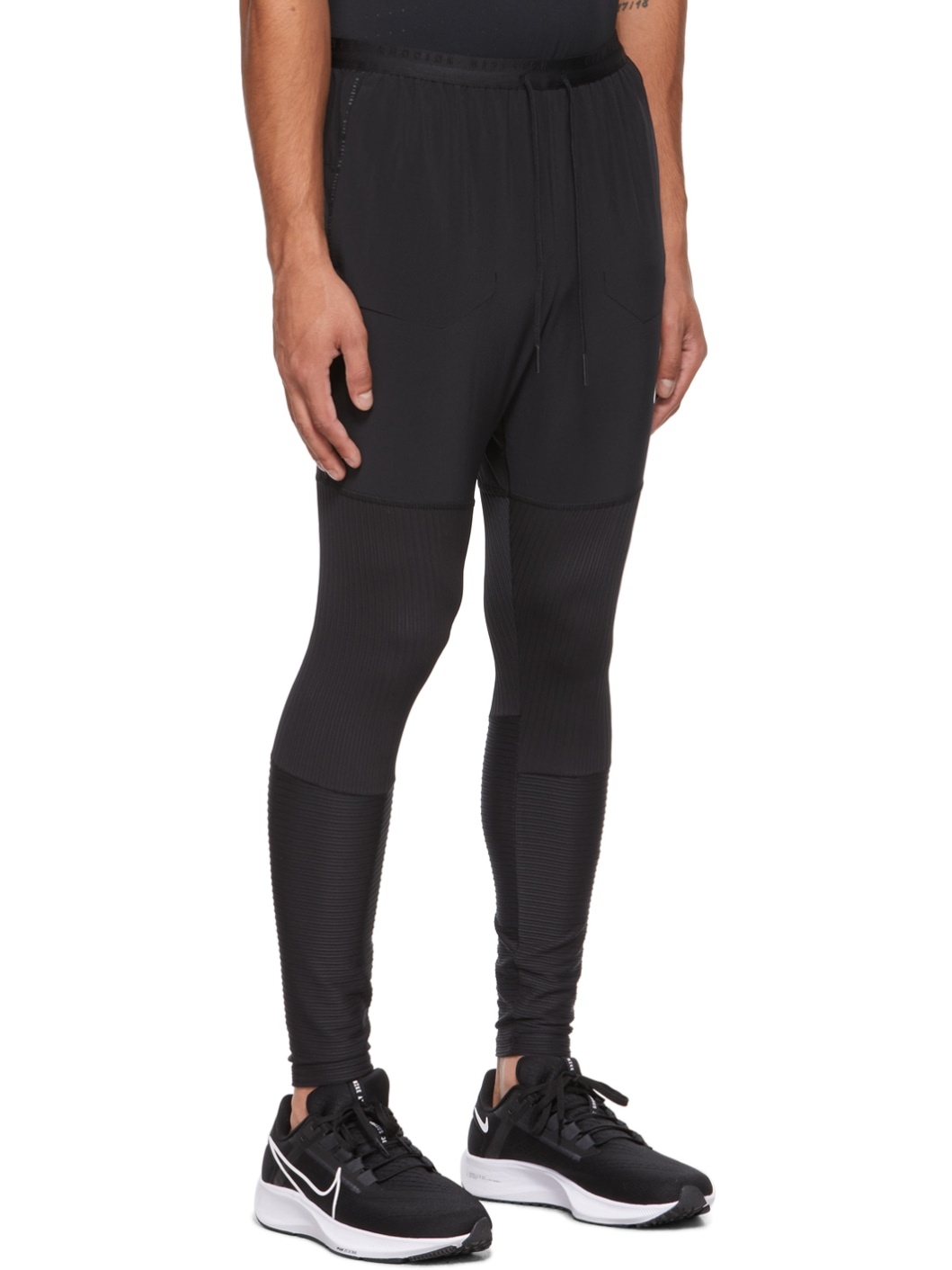 Black Dri-FIT Phenom Run Division Lounge Pants - 2