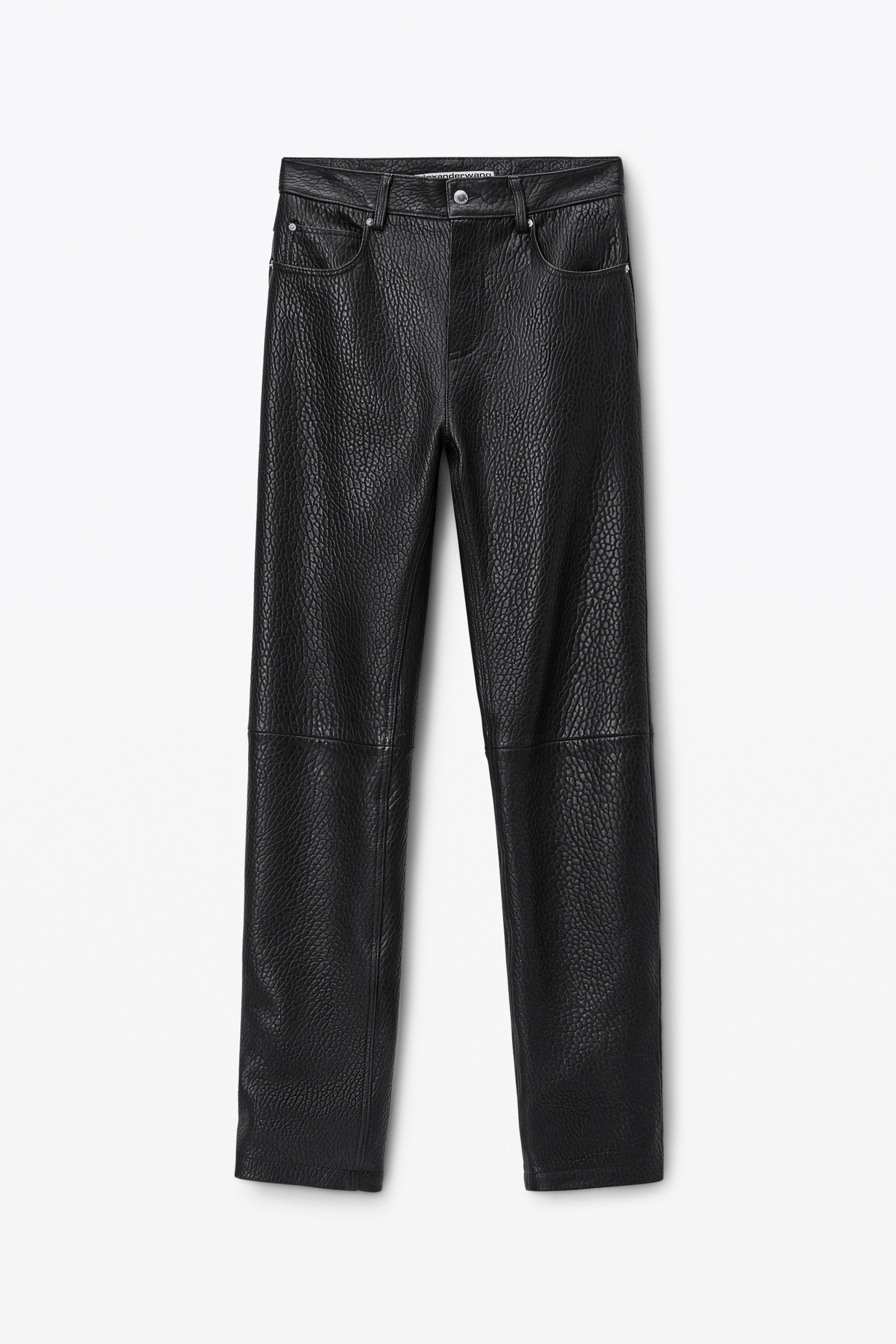 Slim-Leg Pants in Primal Lambskin Leather - 1