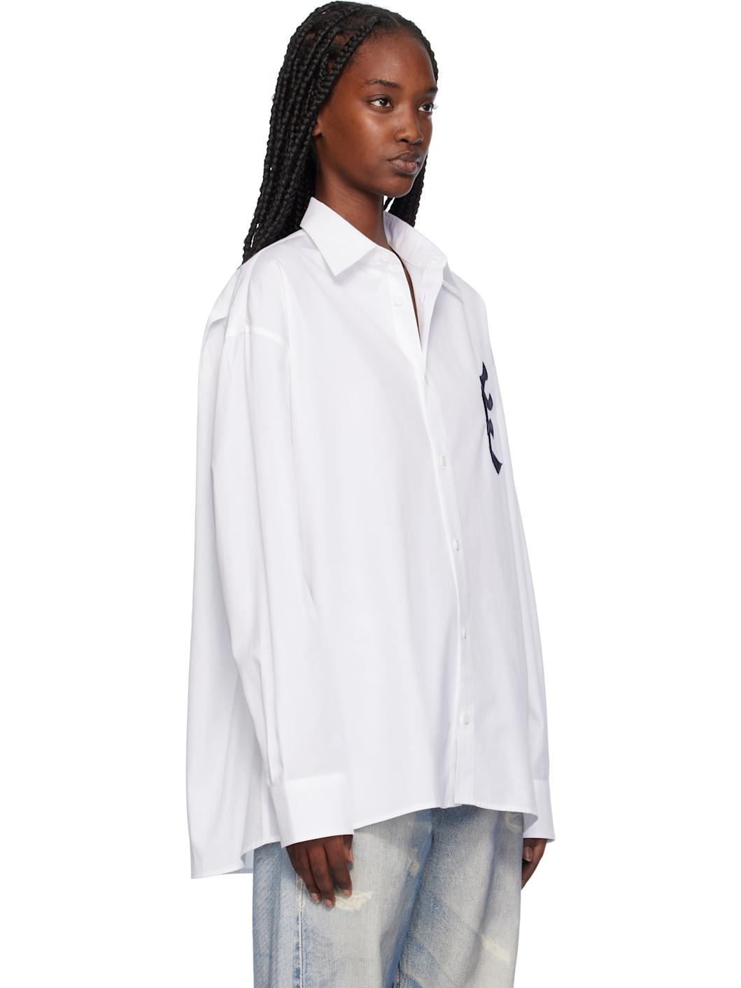 White Oversize 'The City' Shirt - 2