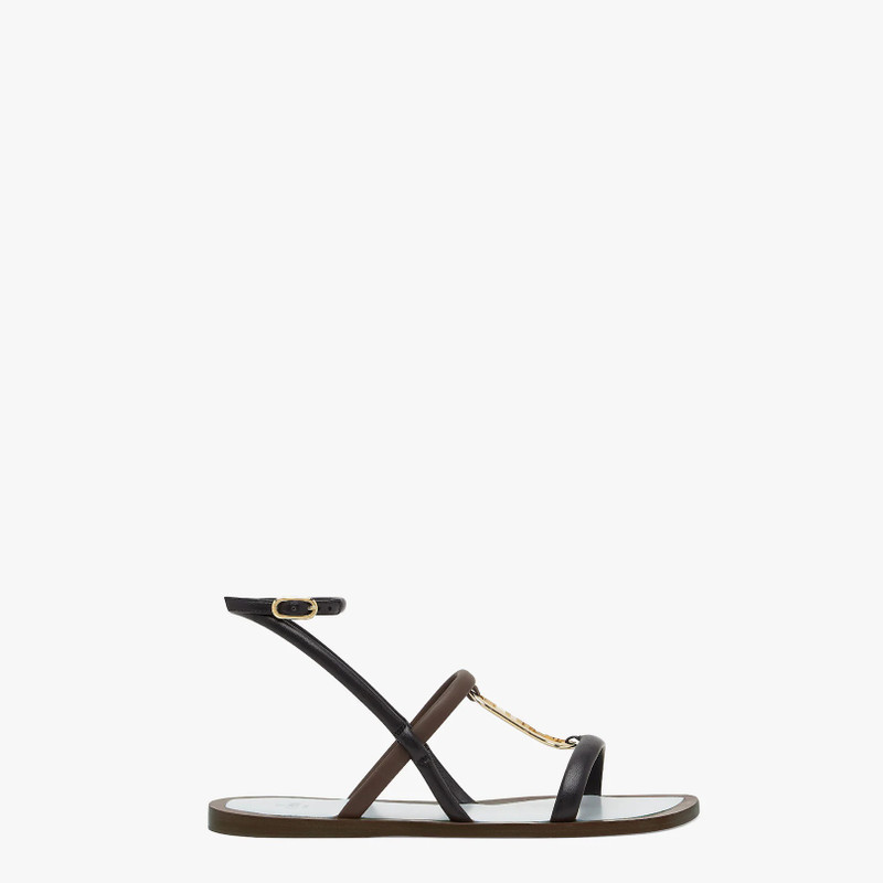 Multicolor nappa leather sandals 2