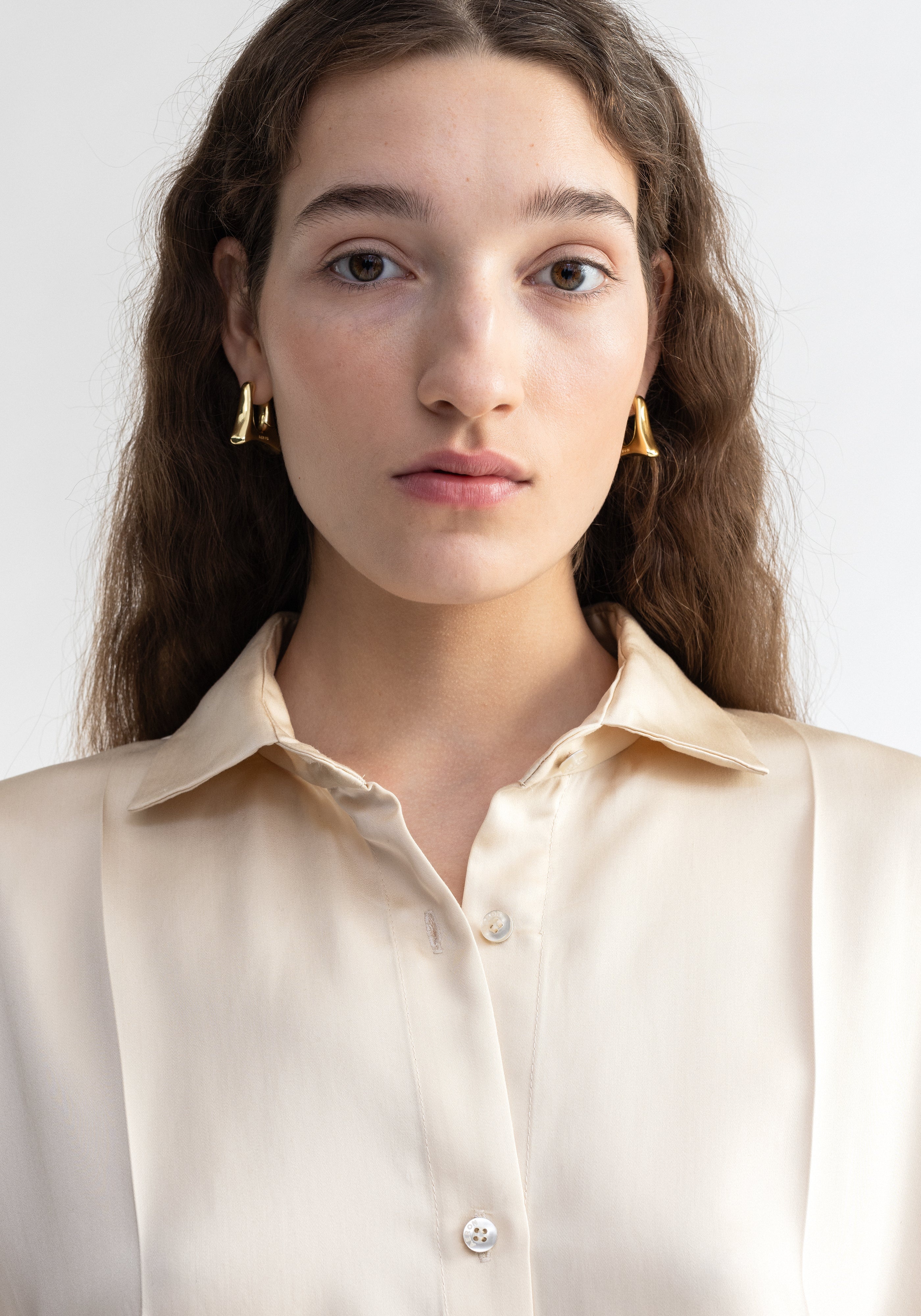 TERRE
Oversized cupro shirt - 2