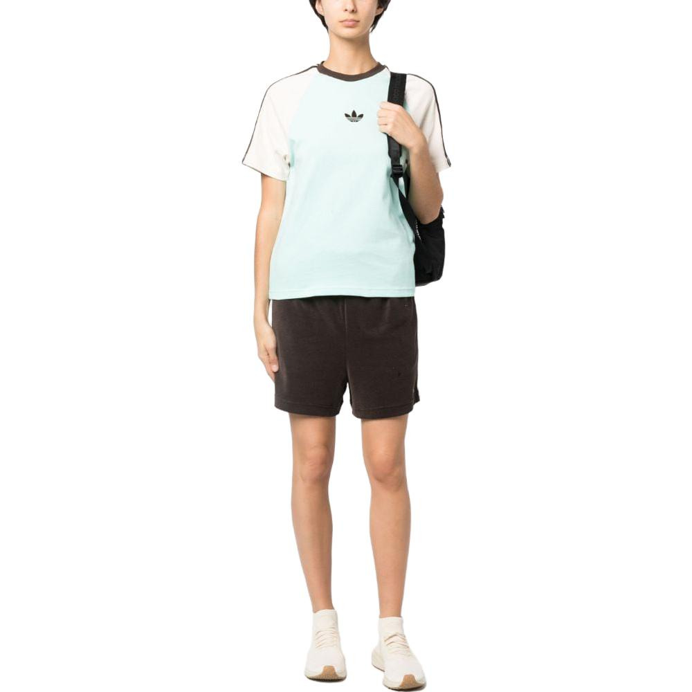 adidas originals x Wales Bonner Short Sleeve T-shirt 'Clear Mint' IJ8354 - 2