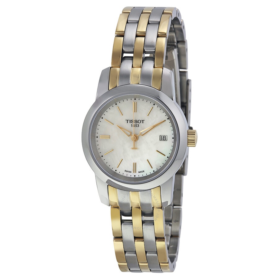 Tissot - Tissot Classic Dream Mother of Pearl Dial Ladies Watch T0332102211100 - 1