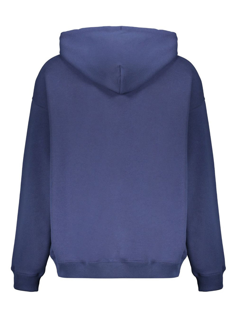 Off-White logo-print hoodie outlook