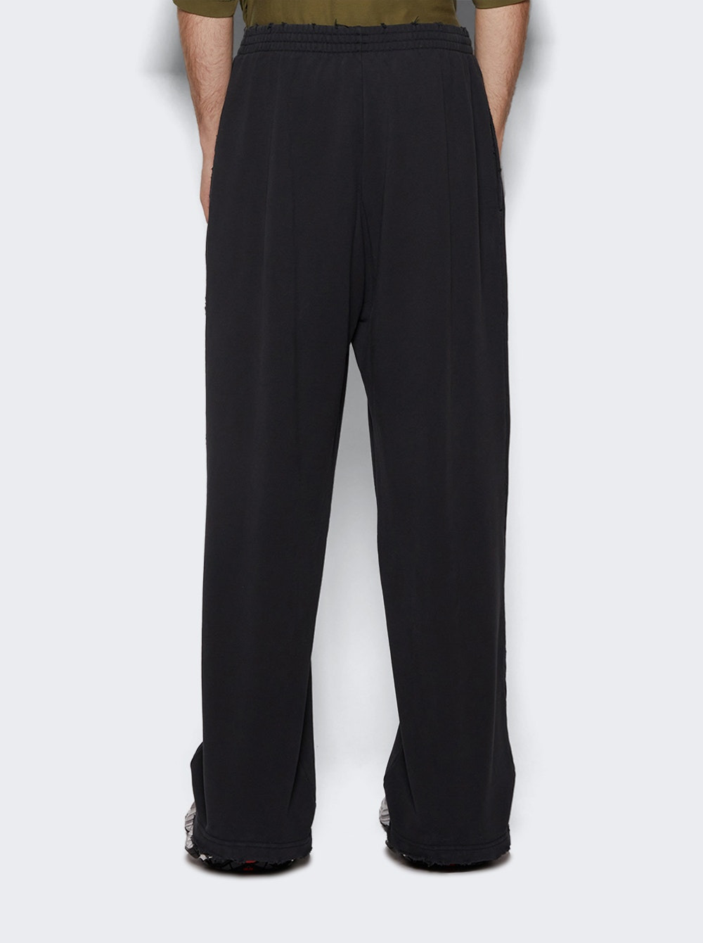 Baggy Sweatpants Faded Black - 5