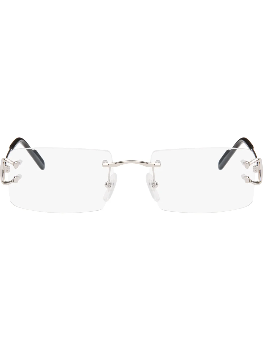 Silver C de Cartier Glasses - 1