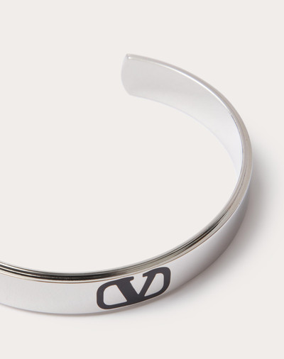 Valentino VLOGO SIGNATURE METAL AND ENAMEL CUFF outlook