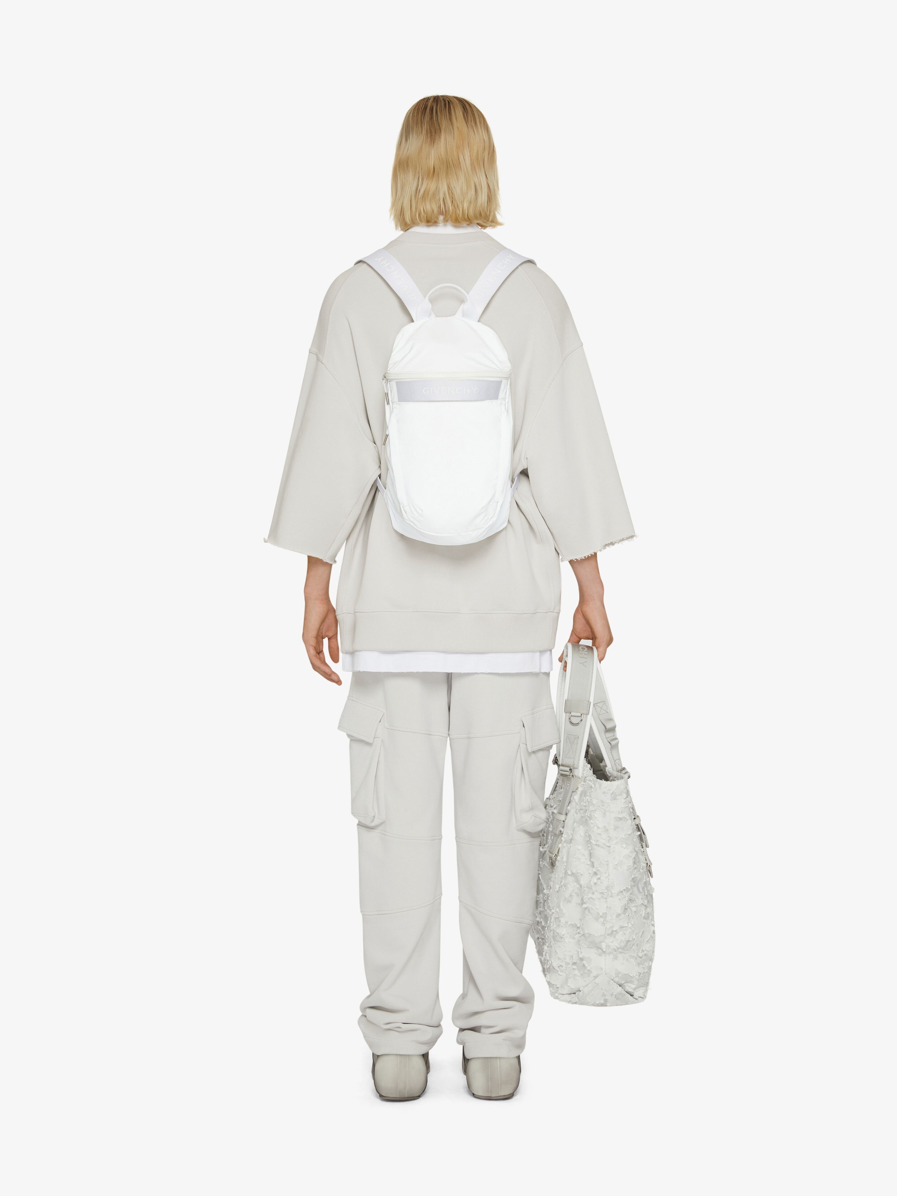 HIGH NECK LAYERED SWEATSHIRT - 4