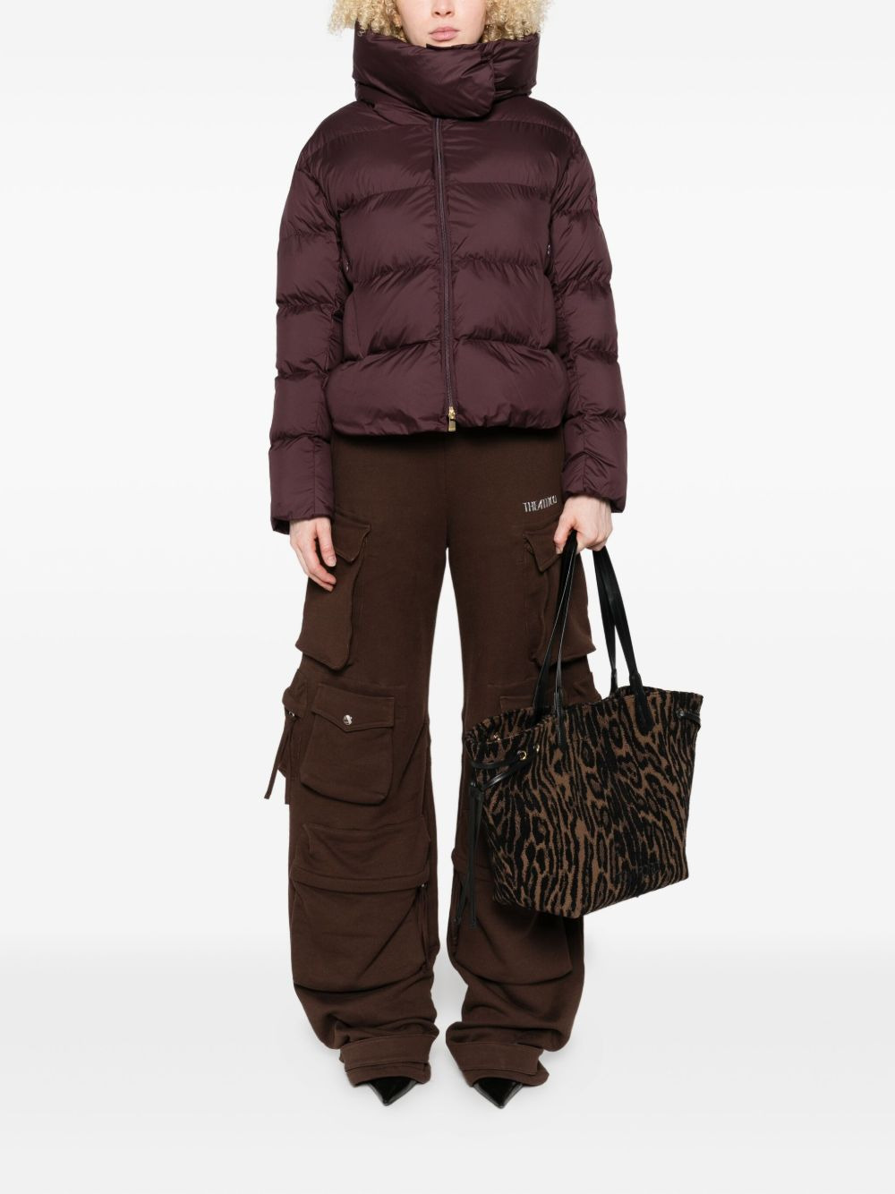 hooded puffer jacket - 2