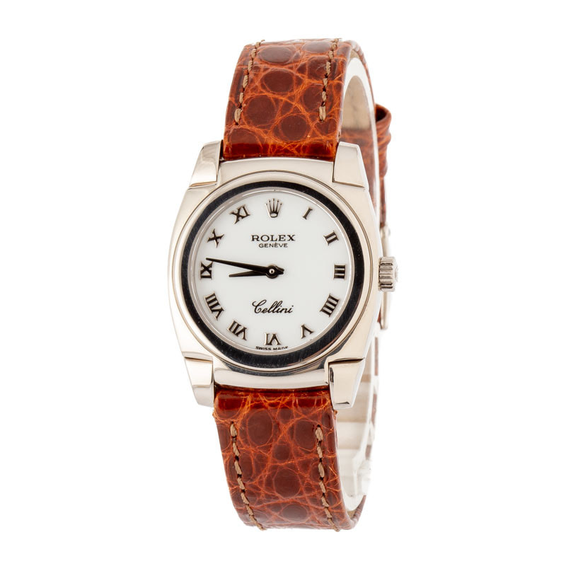 Ladies Rolex Cellini Ref 5310 18k White Gold - 2