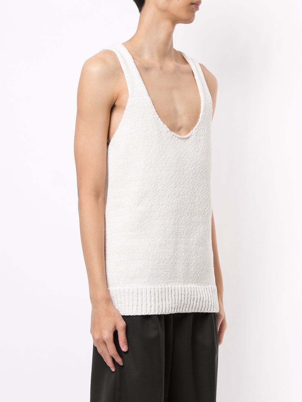 knitted vest top - 3