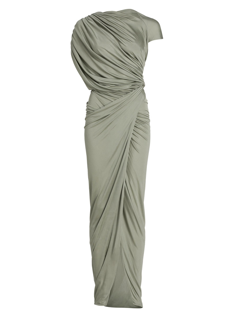 Women's Ares Draped Gown - Jade 1