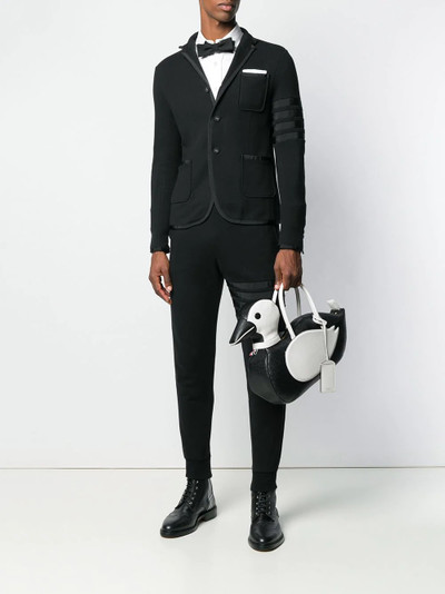 Thom Browne 4-bar Loopback Jersey Suit outlook