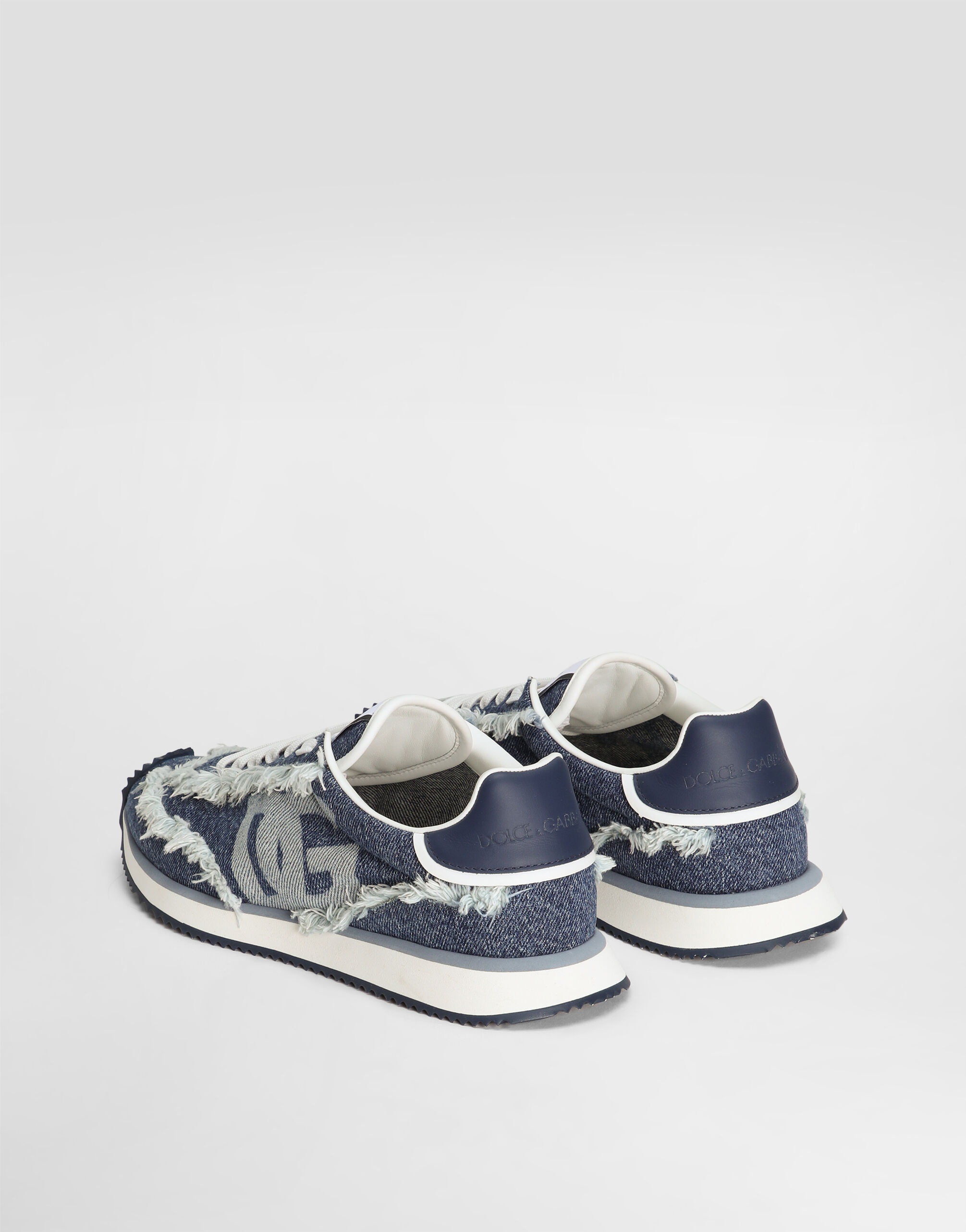 Mixed-material DG Cushion sneakers - 3