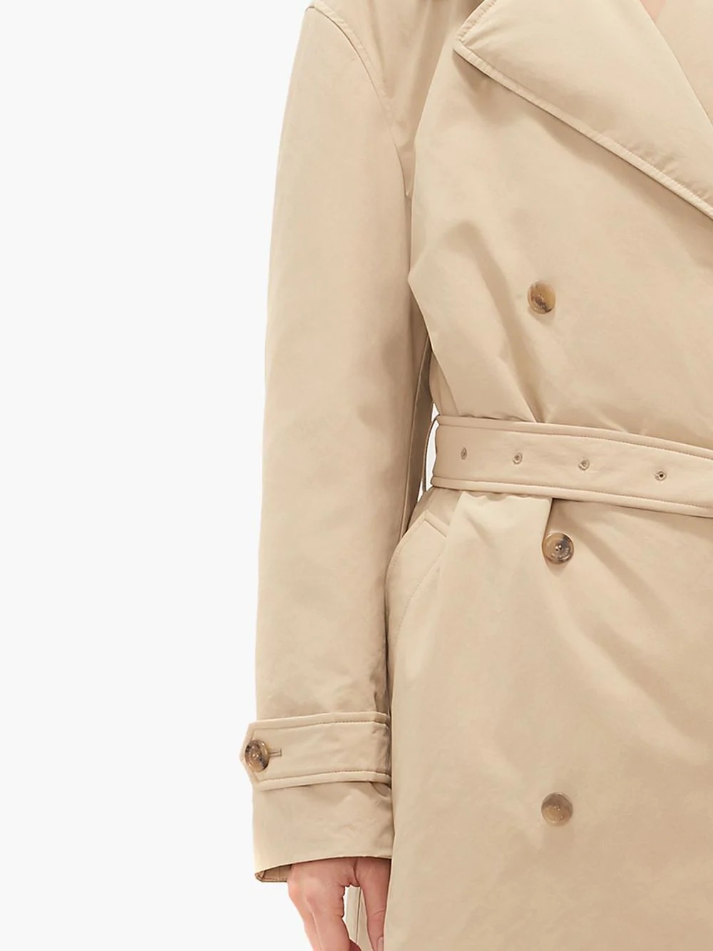 x Moncler double-breasted belted trench coat - 5