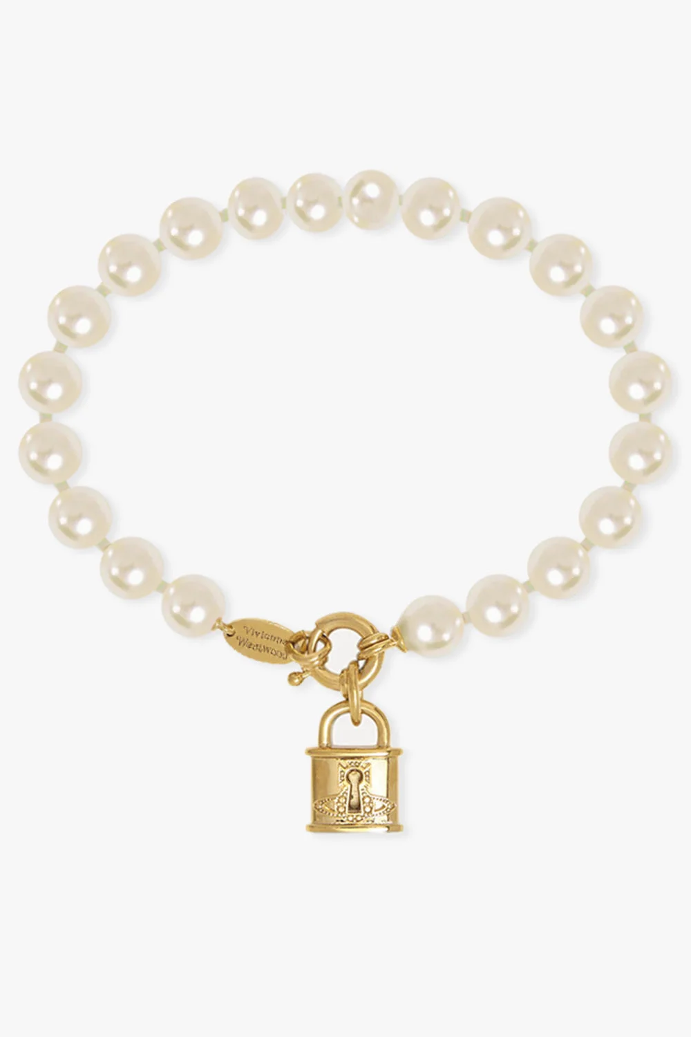 CELESTIA SMALL PEARL BRACELET | WHITE/GOLD - 1